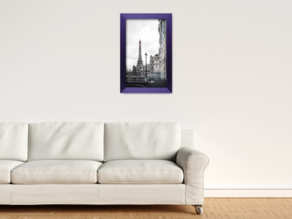 12 x 8 Inch / ( 30.48 x 20.32 CM )  |  Display Frame - MDF
 -  [ Purple ]