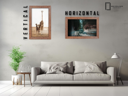 12 x 8 Inch / ( 30.48 x 20.32 CM )  |  Art Frames - MDF
 -  [ Rustic ]