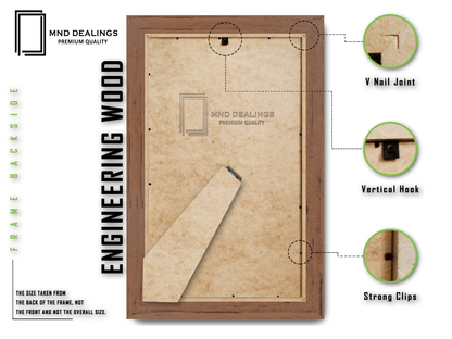 12 x 8 Inch / ( 30.48 x 20.32 CM ) Frames - MDF