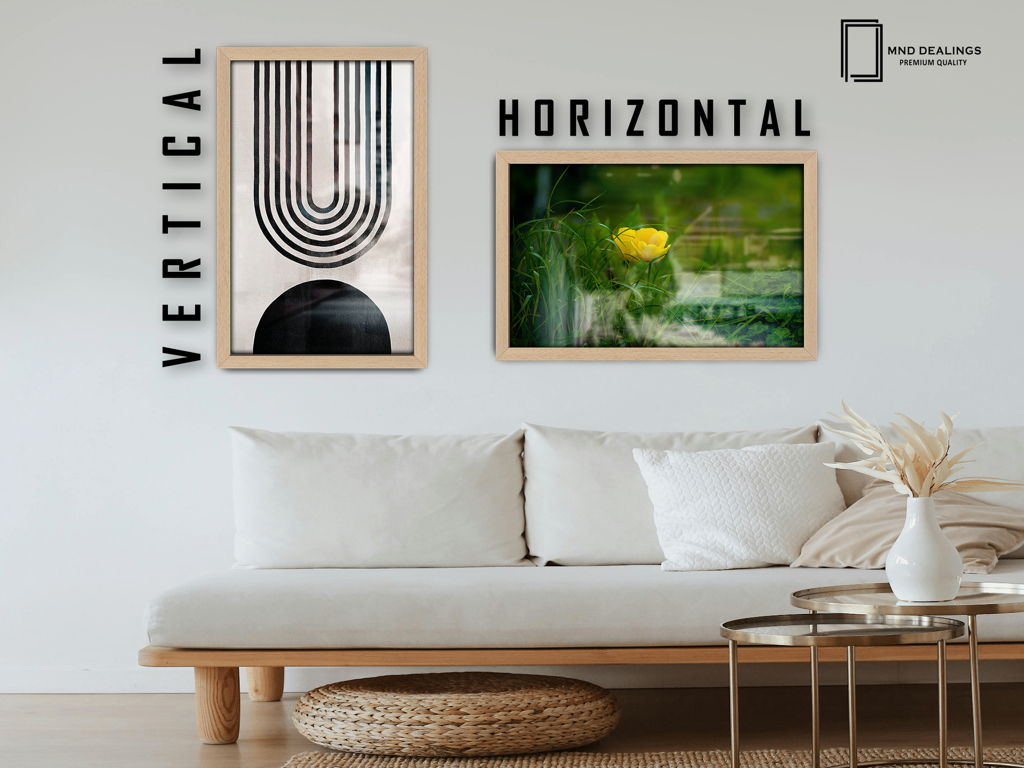 14 x 10 Inch / ( 35.56 x 25.40 CM )  |  Art Frames - MDF
 -  [ Beech ]