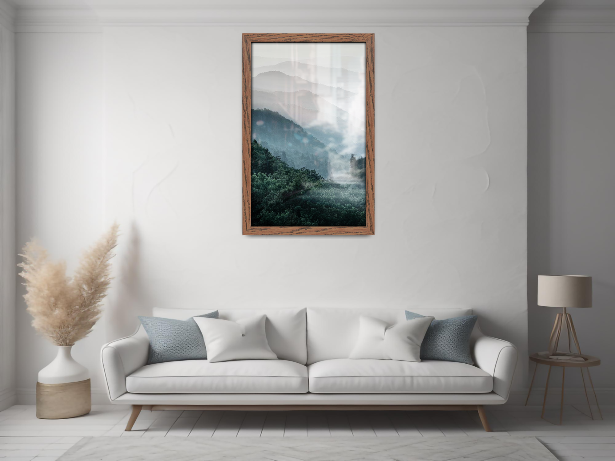 14 x 10 Inch / ( 35.56 x 25.40 CM )  |  Picture Frames - MDF
 -  [ Dark Oak ]