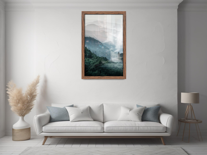 14 x 10 Inch / ( 35.56 x 25.40 CM )  |  Picture Frames - MDF
 -  [ Dark Oak ]