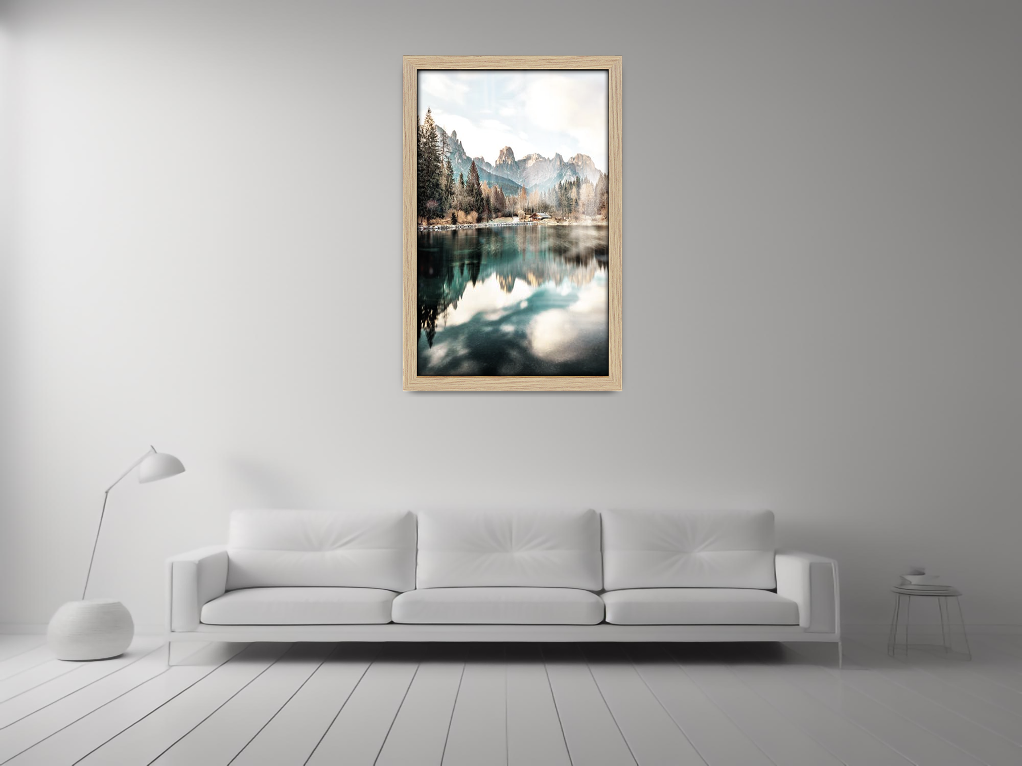 14 x 10 Inch / ( 35.56 x 25.40 CM )  |  Picture Frames - MDF
 -  [ Oak ]