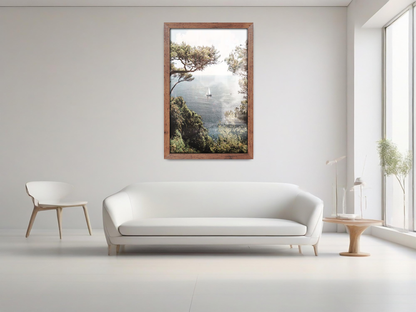 14 x 10 Inch / ( 35.56 x 25.40 CM )  |  Display Frame - MDF
 -  [ Rustic ]