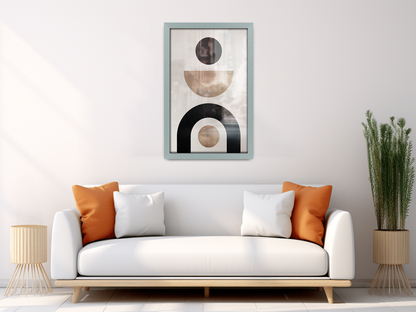 14 x 10 Inch / ( 35.56 x 25.40 CM )  |  Frames - MDF
 -  [ Silver ]