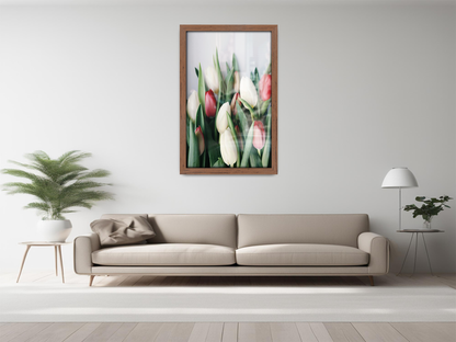 14 x 10 Inch / ( 35.56 x 25.40 CM )  |  Poster Frames - MDF
 -  [ Walnut ]