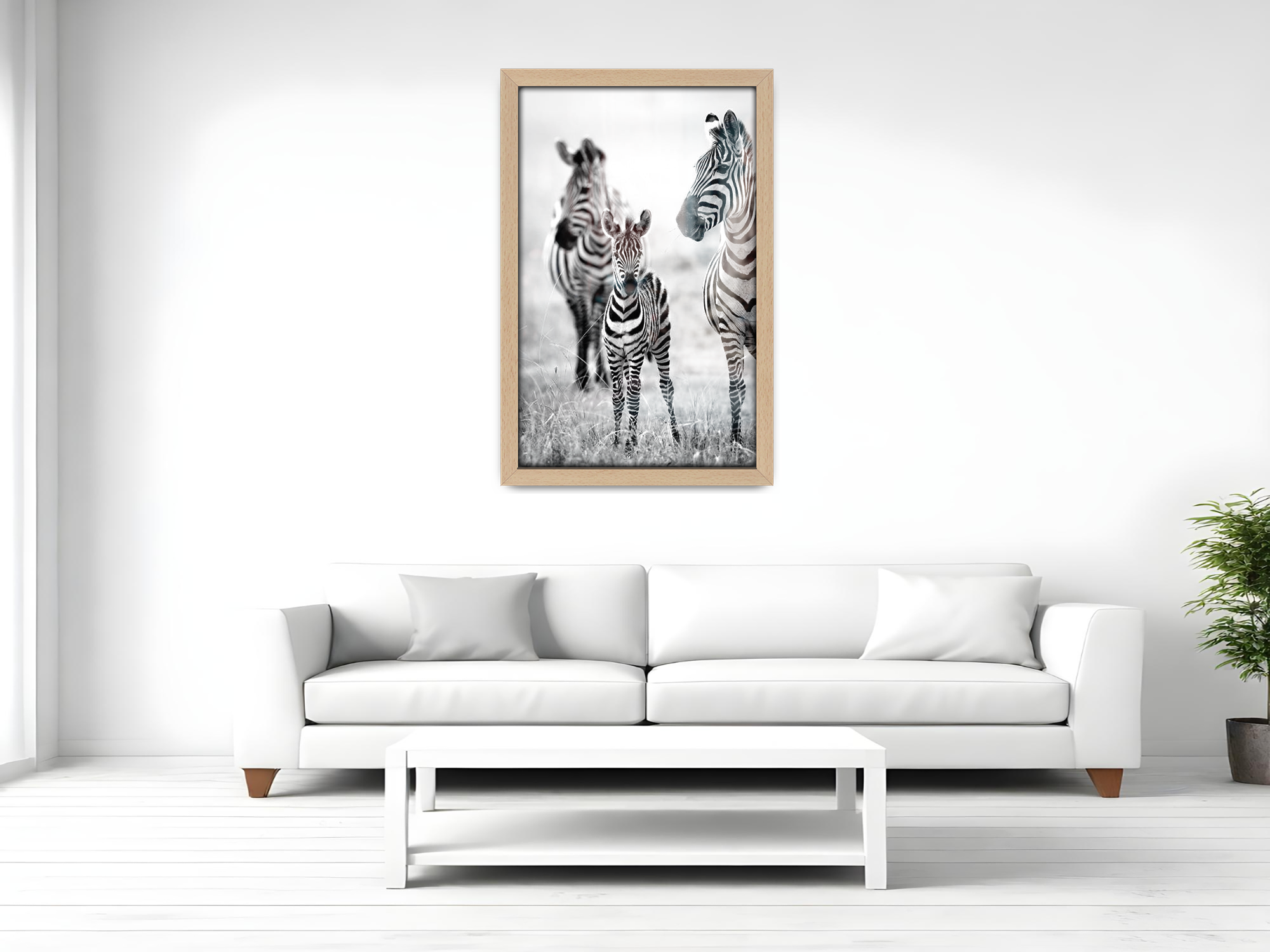 14 x 11 Inch / ( 35.56 x 27.94 CM )  |  Poster Frames - MDF
 -  [ Beech ]
