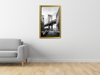 14 x 11 Inch / ( 35.56 x 27.94 CM )  |  Frames - MDF
 -  [ Gold ]