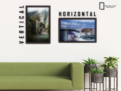 14 x 11 Inch / ( 35.56 x 27.94 CM )  |  Poster Frames - MDF
 -  [ Mahogany ]