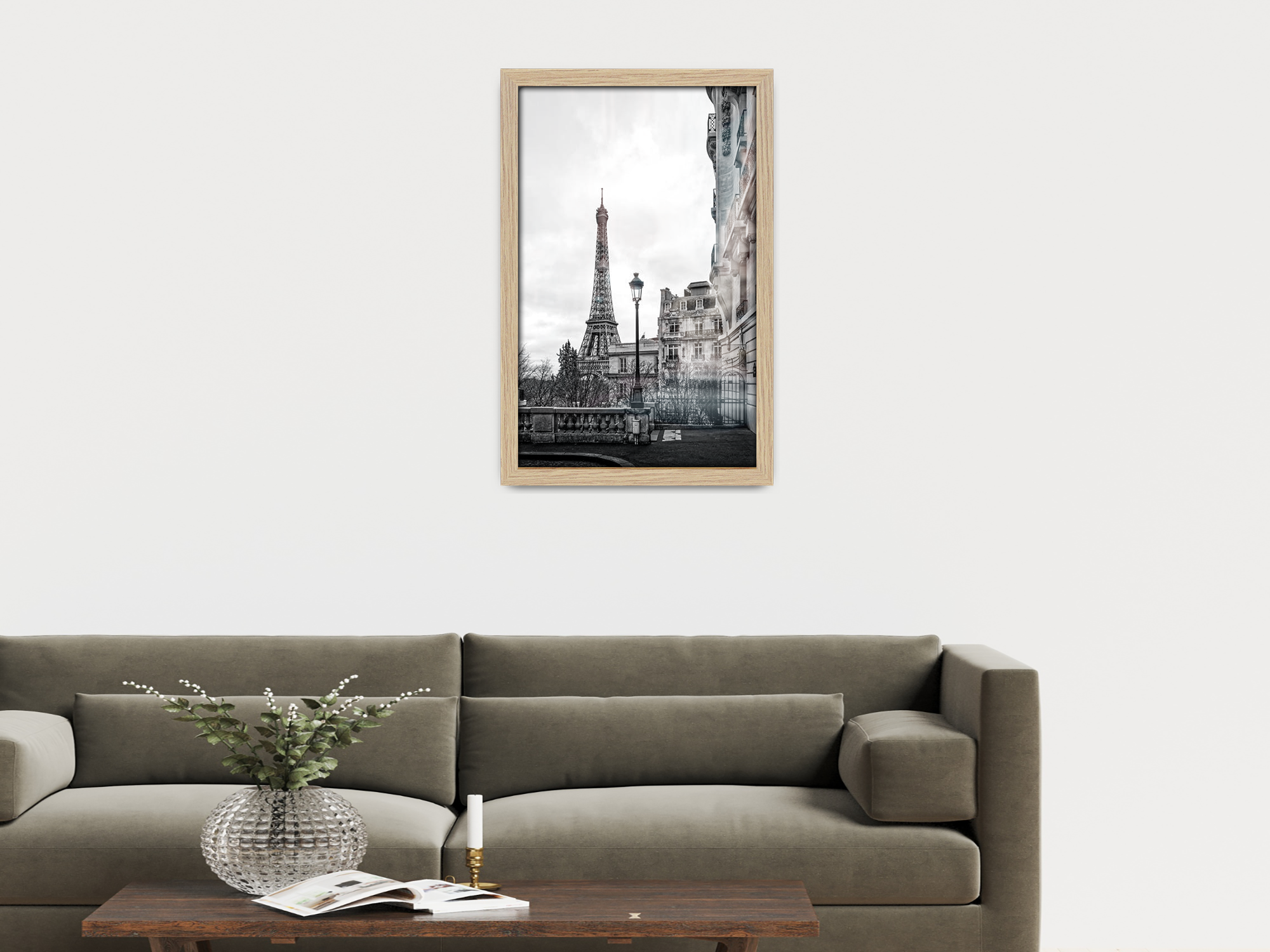 14 x 11 Inch / ( 35.56 x 27.94 CM )  |  Display Frame - MDF
 -  [ Oak ]