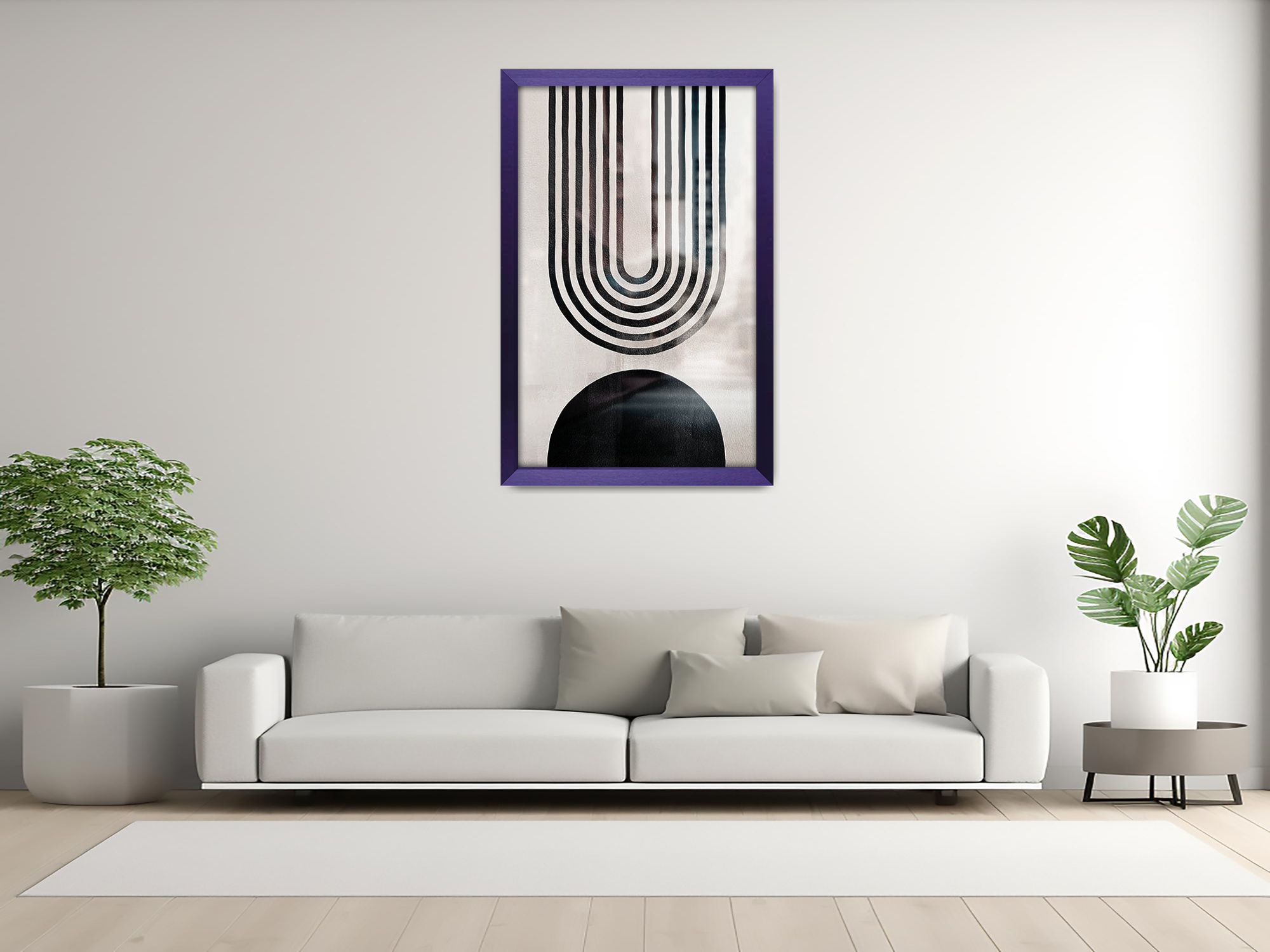 14 x 11 Inch / ( 35.56 x 27.94 CM )  |  Frames - MDF
 -  [ Purple ]