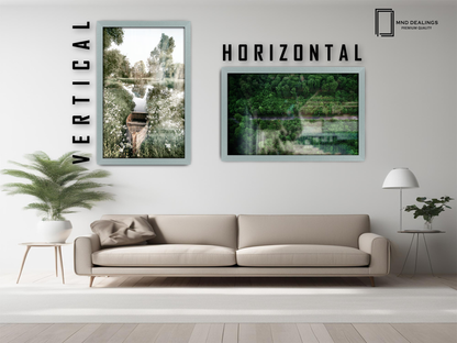 14 x 11 Inch / ( 35.56 x 27.94 CM )  |  Poster Frames - MDF
 -  [ Silver ]