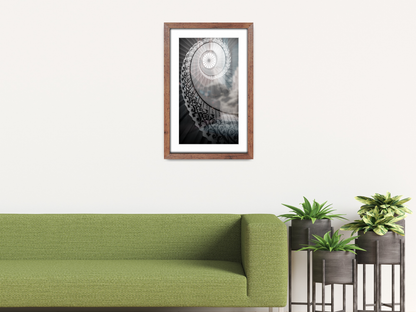 14 x 11 Inch / (35.56 x 27.94 cm ) with 30.48 x 20.32 cm White Mount Frames - MDF