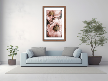 14 x 11 Inch / (35.56 x 27.94 cm ) with 30.48 x 20.32 cm White Mount Frames - MDF