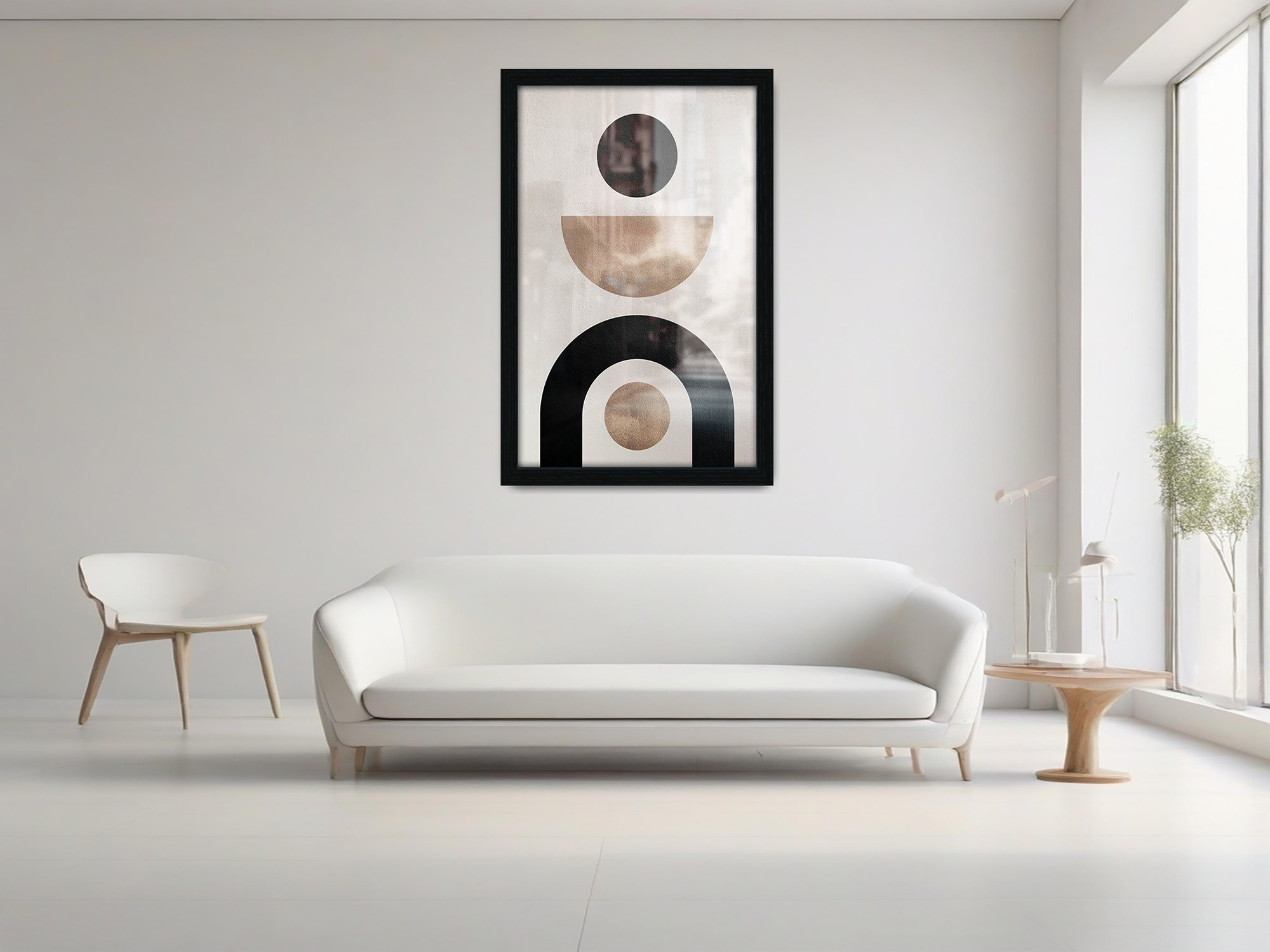 16 x 12 Inch / ( 40.64 x 30.48 CM )  |  Display Frame - MDF
 -  [ Black ]