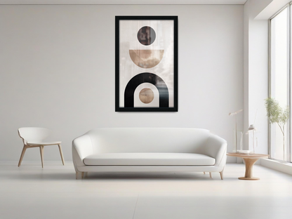 16 x 12 Inch / ( 40.64 x 30.48 CM )  |  Display Frame - MDF
 -  [ Black ]