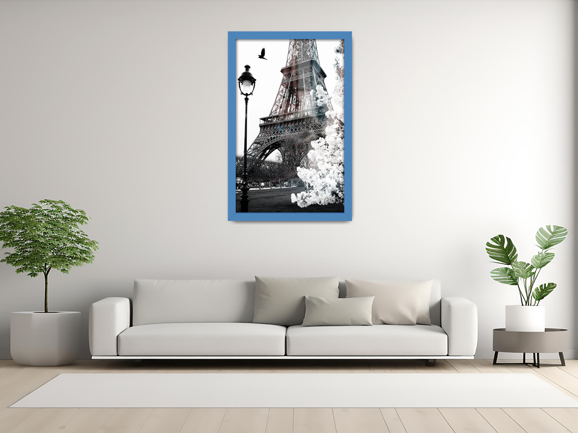 16 x 12 Inch / ( 40.64 x 30.48 CM )  |  Frames - MDF
 -  [ Blue ]