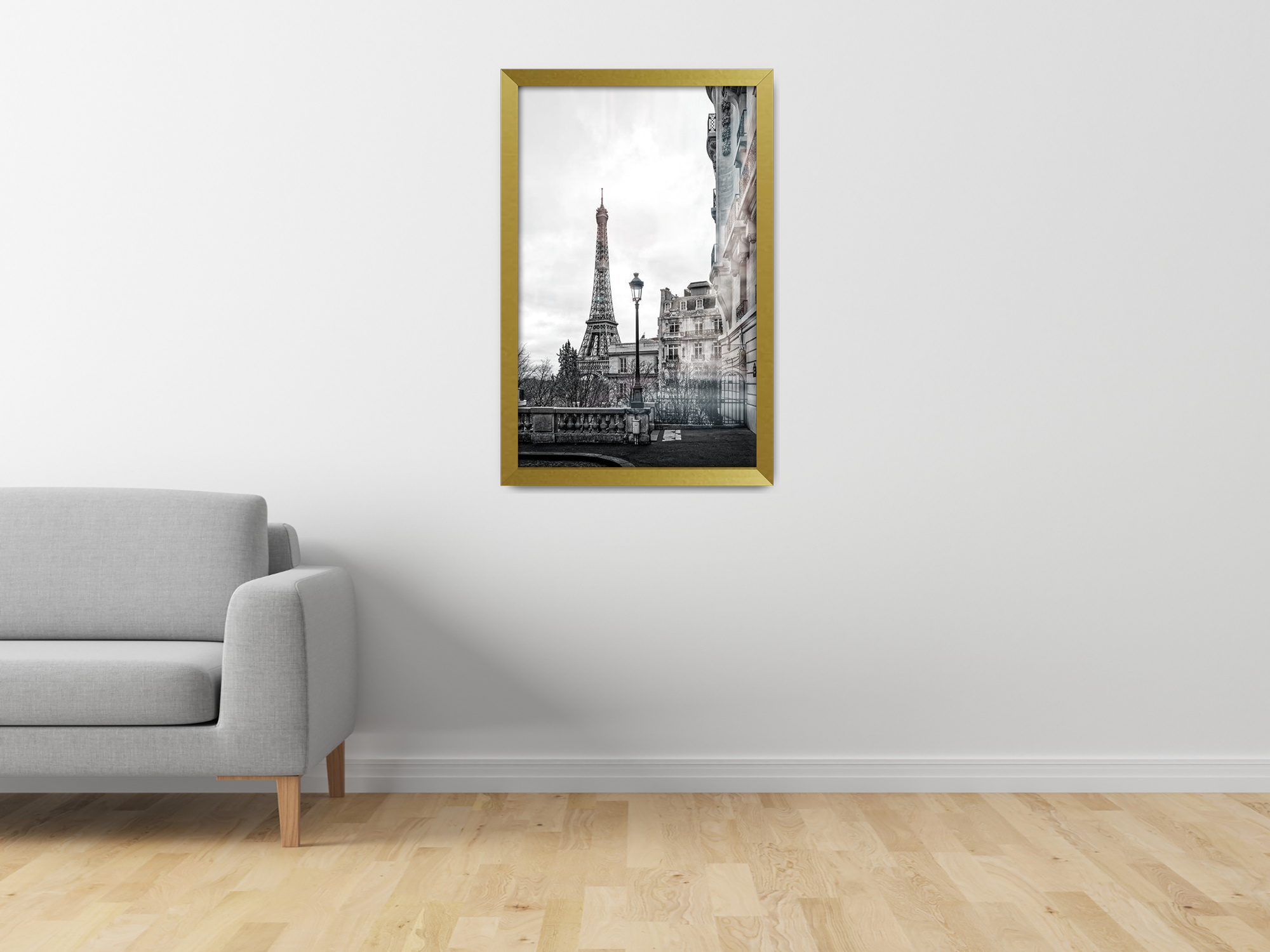 16 x 12 Inch / ( 40.64 x 30.48 CM )  |  Poster Frames - MDF
 -  [ Gold ]