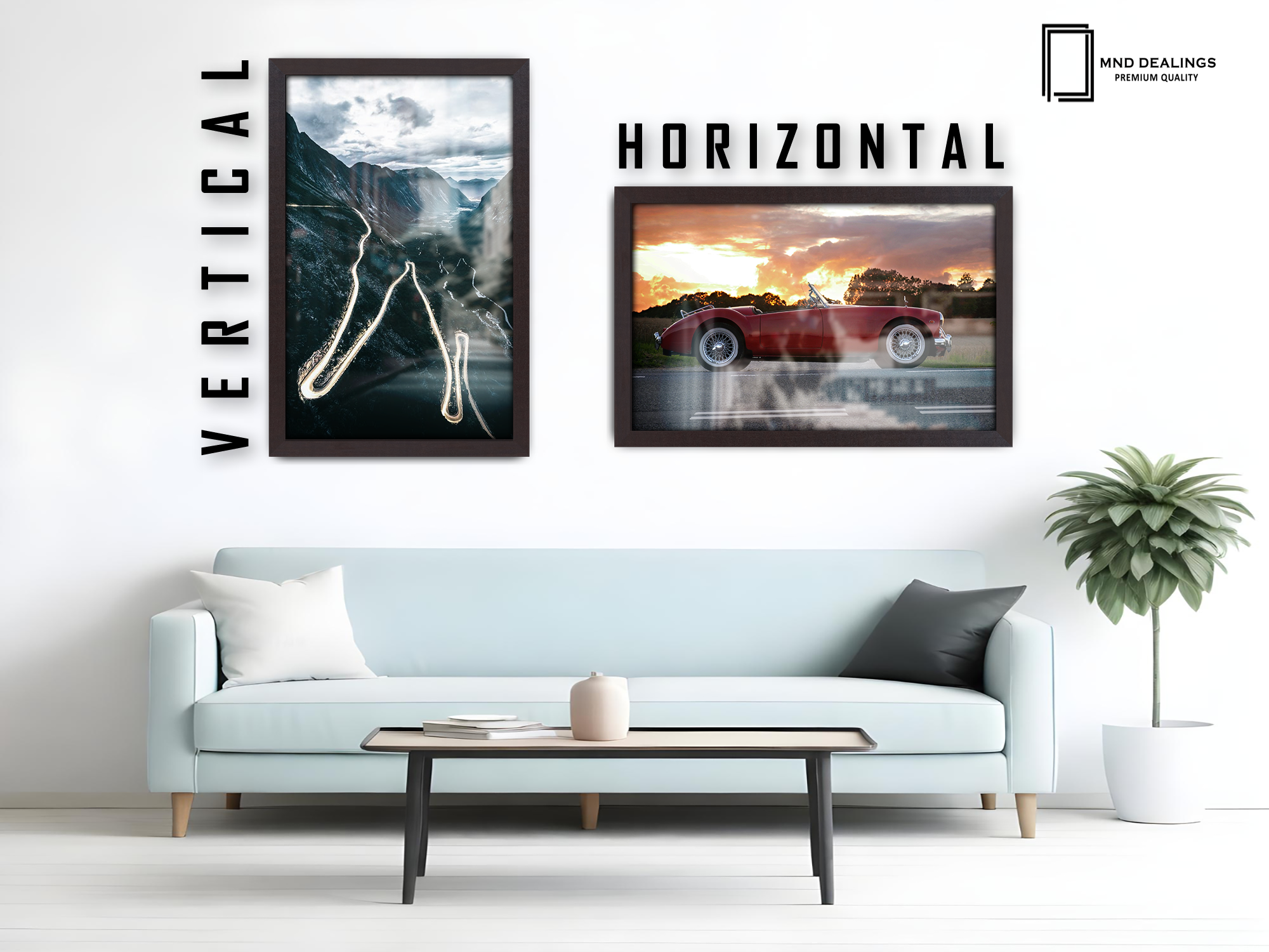 16 x 12 Inch / ( 40.64 x 30.48 CM )  |  Photo Frames - MDF
 -  [ Mahogany ]