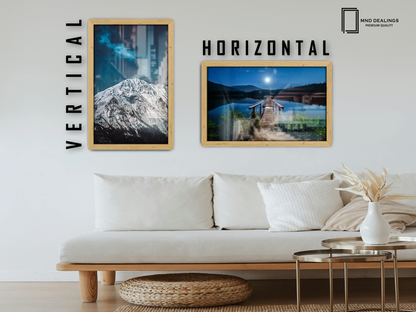 16 x 12 Inch / ( 40.64 x 30.48 CM )  |  Art Frames - MDF
 -  [ Pine ]