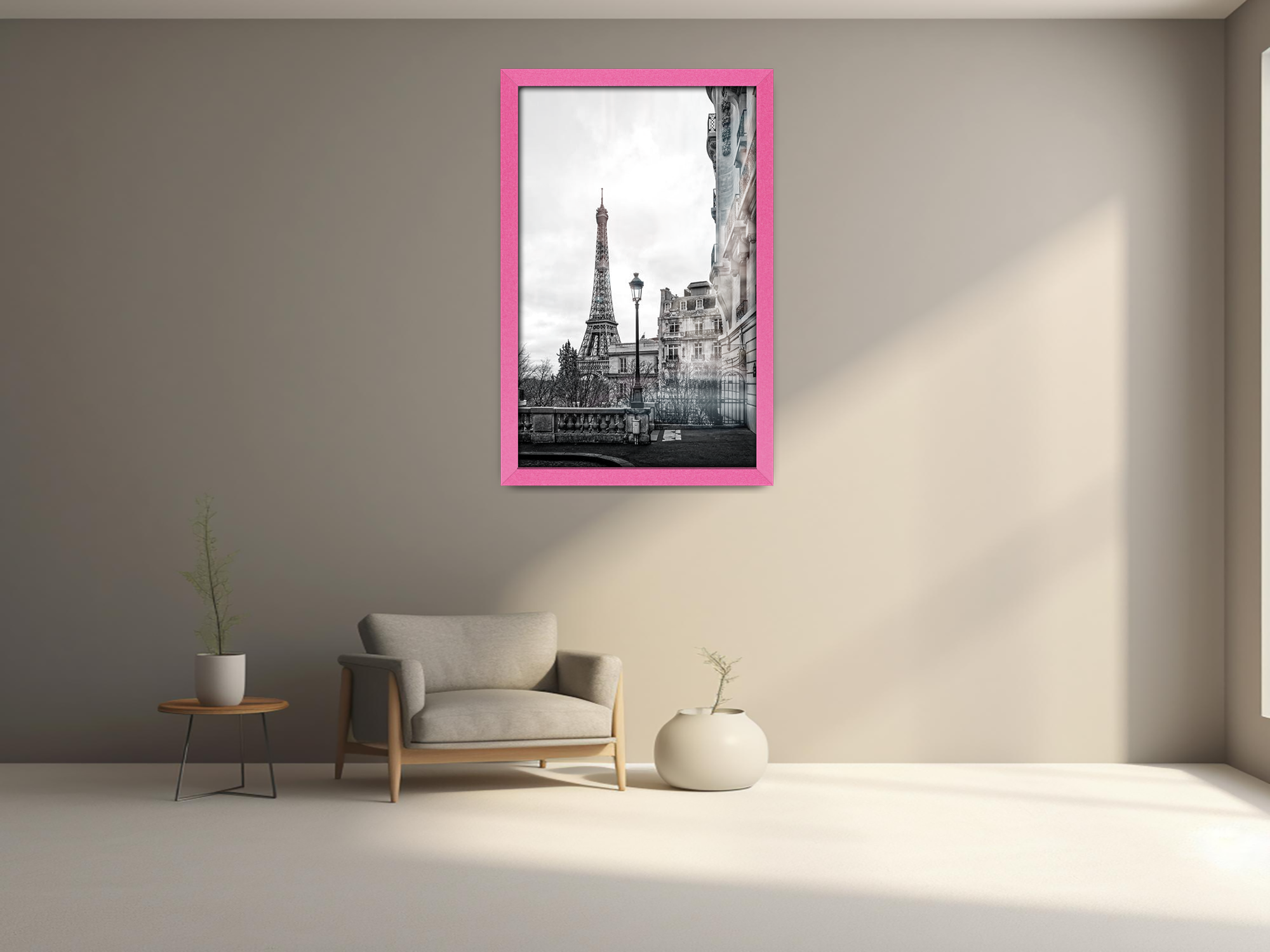 16 x 12 Inch / ( 40.64 x 30.48 CM )  |  Art Frames - MDF
 -  [ Pink ]