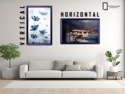 16 x 12 Inch / ( 40.64 x 30.48 CM )  |  Picture Frames - MDF
 -  [ Purple ]