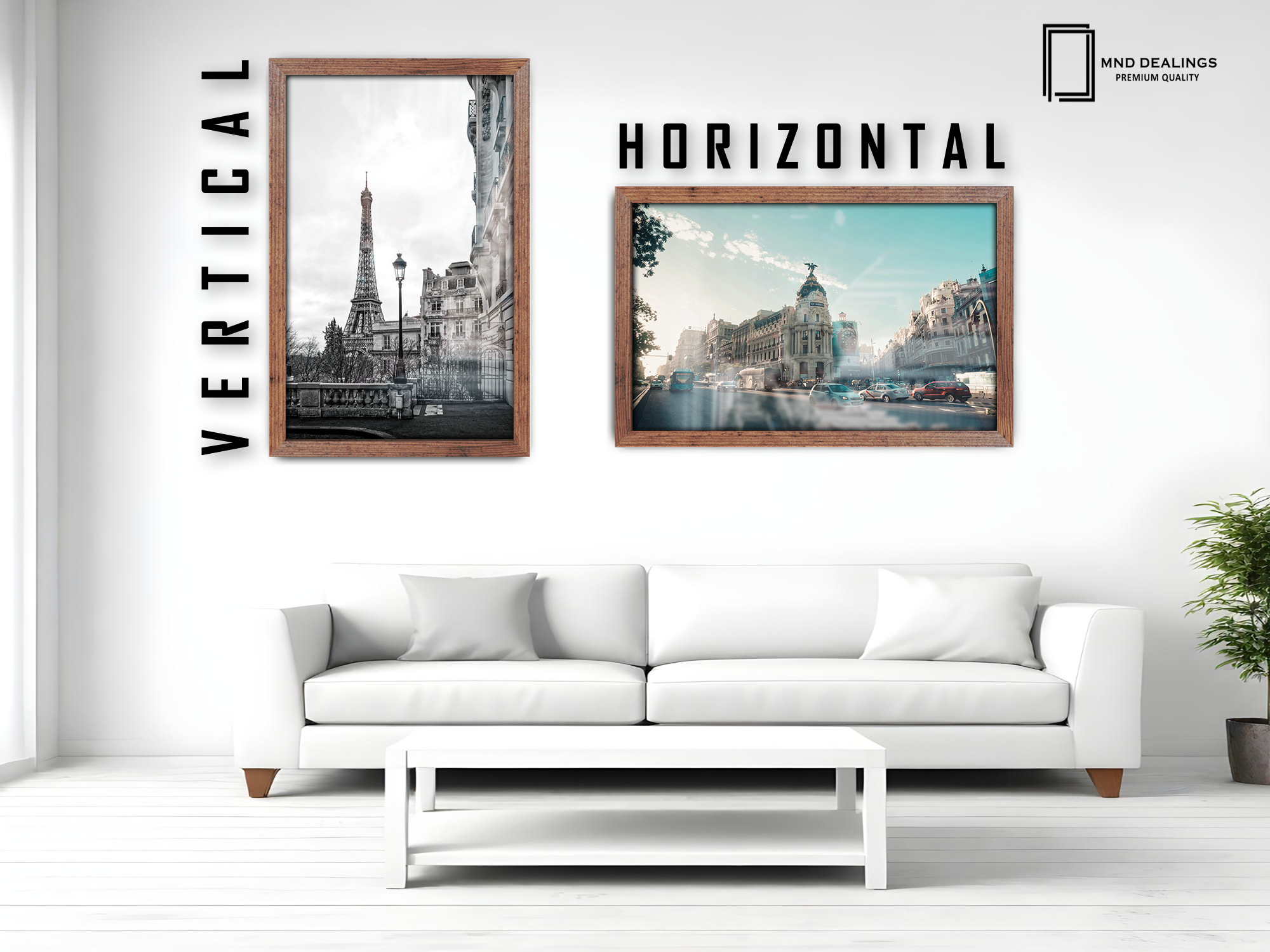 16 x 12 Inch / ( 40.64 x 30.48 CM )  |  Poster Frames - MDF
 -  [ Rustic ]