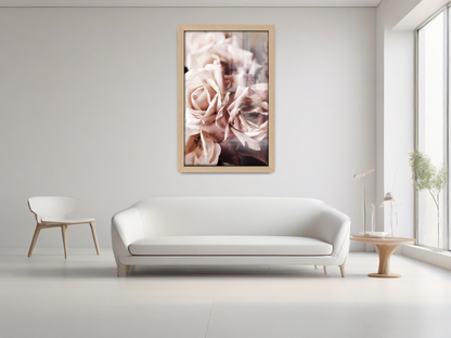 18 x 12 Inch / ( 45.72 x 30.48 CM )  |  Display Frame - MDF
 -  [ Beech ]