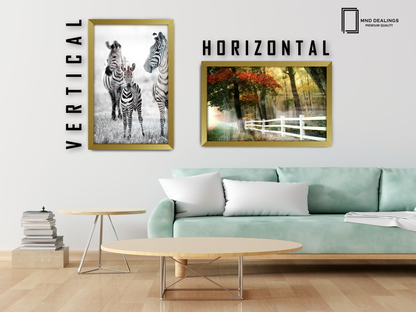 18 x 12 Inch / ( 45.72 x 30.48 CM )  |  Poster Frames - MDF
 -  [ Gold ]