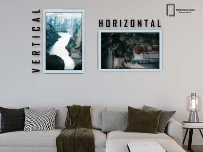 18 x 12 Inch / ( 45.72 x 30.48 CM )  |  Photo Frames - MDF
 -  [ Light Grey ]