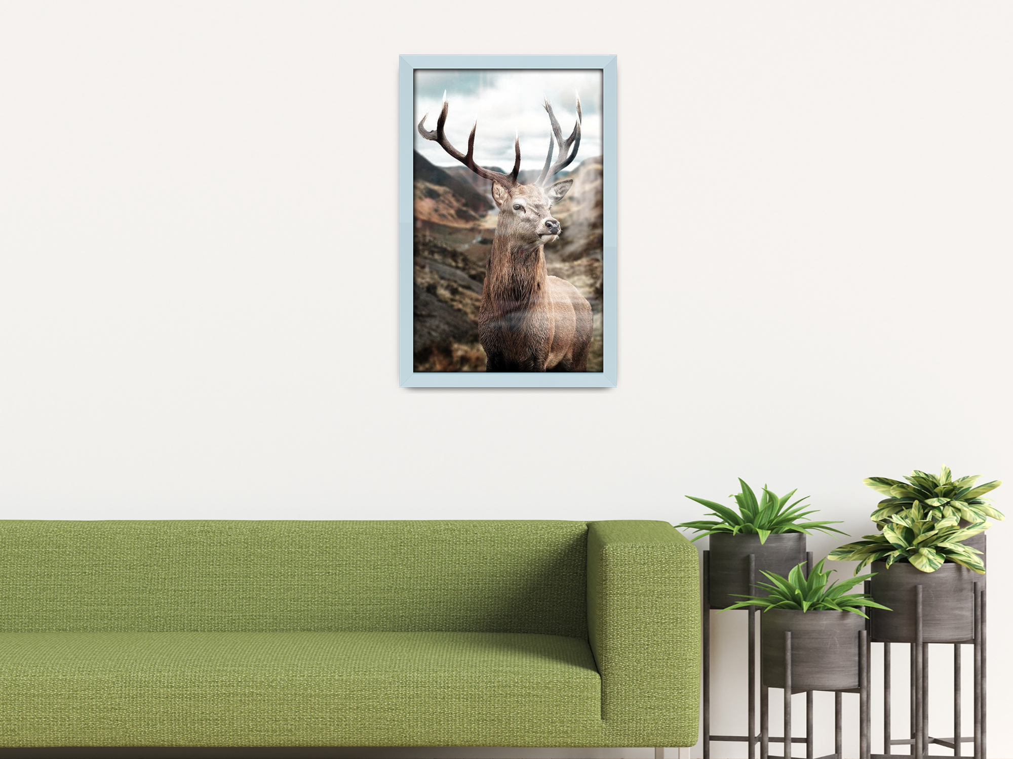 18 x 12 Inch / ( 45.72 x 30.48 CM )  |  Photo Frames - MDF
 -  [ Light Grey ]