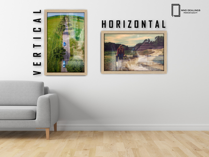 18 x 12 Inch / ( 45.72 x 30.48 CM )  |  Certificate Frames - MDF
 -  [ Oak ]