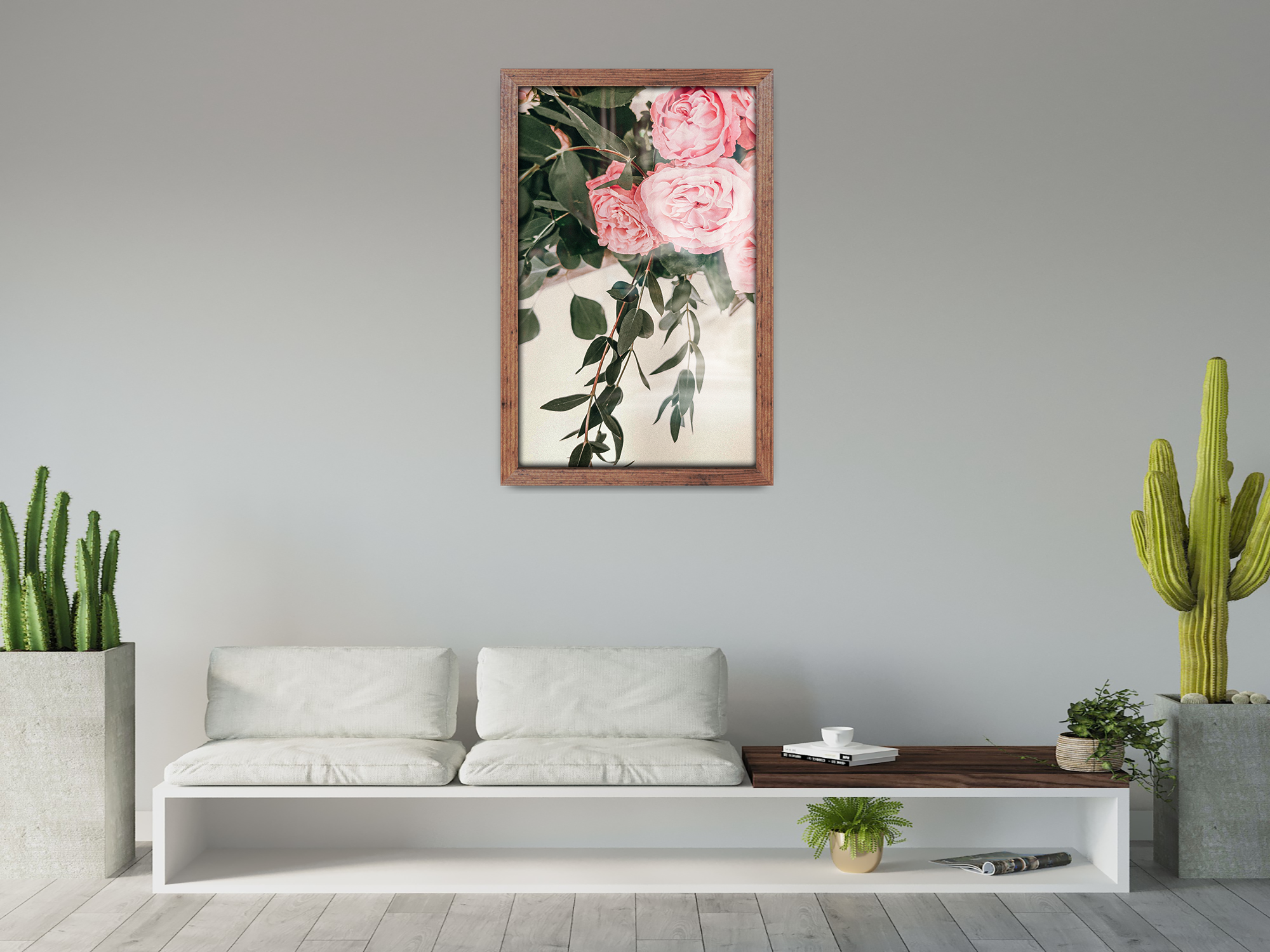 18 x 12 Inch / ( 45.72 x 30.48 CM )  |  Frames - MDF
 -  [ Rustic ]