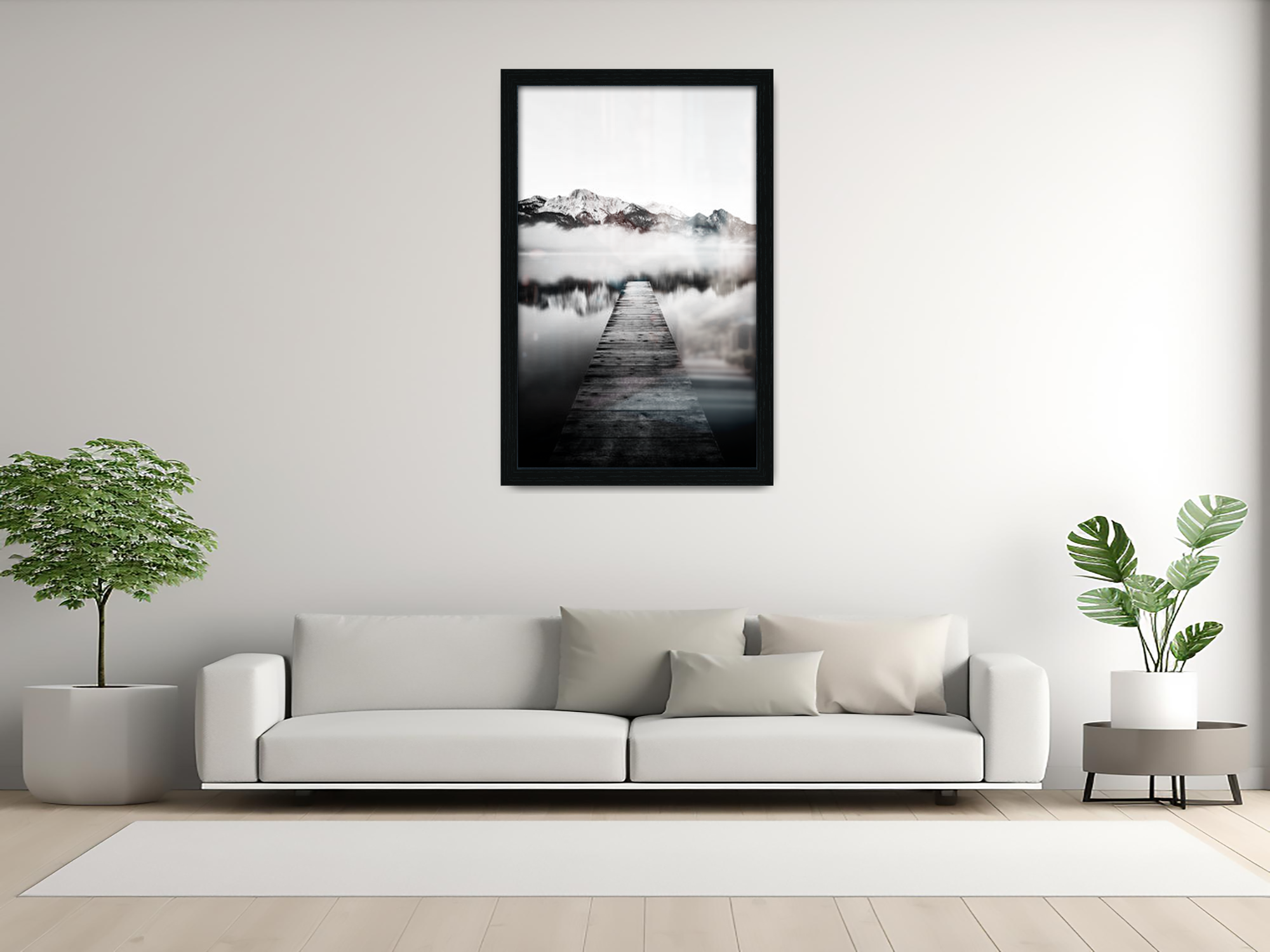 18 x 13 Inch / ( 45.72 x 33.02 CM )  |  Frames - MDF
 -  [ Black ]