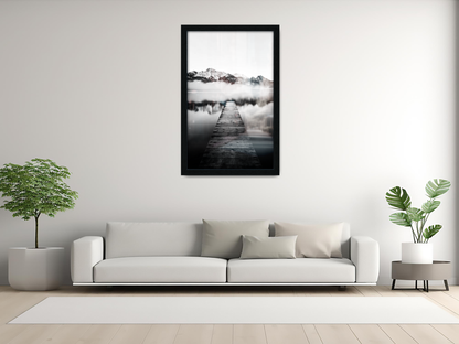 18 x 13 Inch / ( 45.72 x 33.02 CM )  |  Frames - MDF
 -  [ Black ]