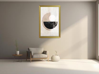 18 x 13 Inch / ( 45.72 x 33.02 CM )  |  Frames - MDF
 -  [ Gold ]