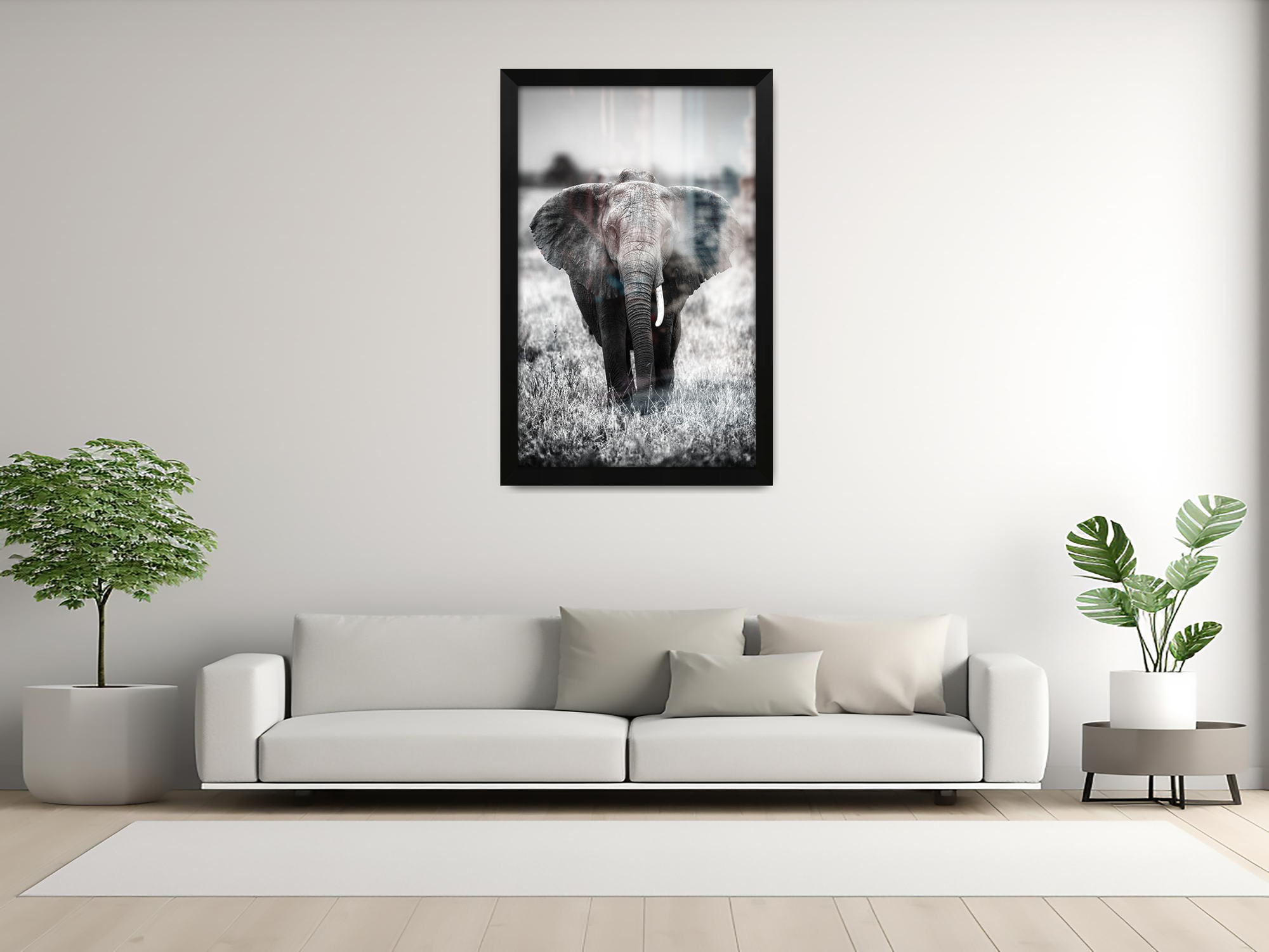 18 x 13 Inch / ( 45.72 x 33.02 CM )  |  Frames - MDF
 -  [ Matt Black ]