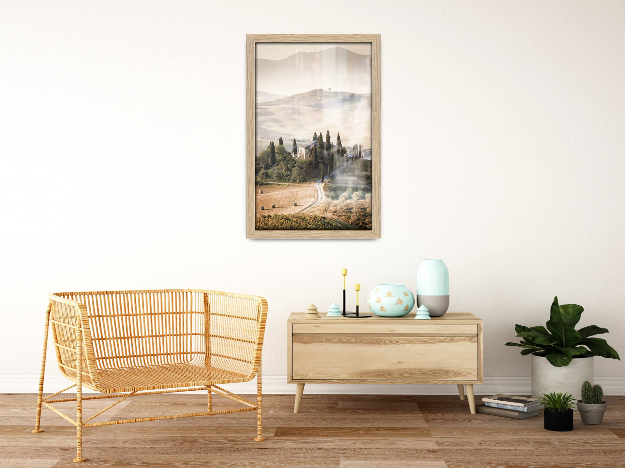 18 x 13 Inch / ( 45.72 x 33.02 CM )  |  Art Frames - MDF
 -  [ Oak ]