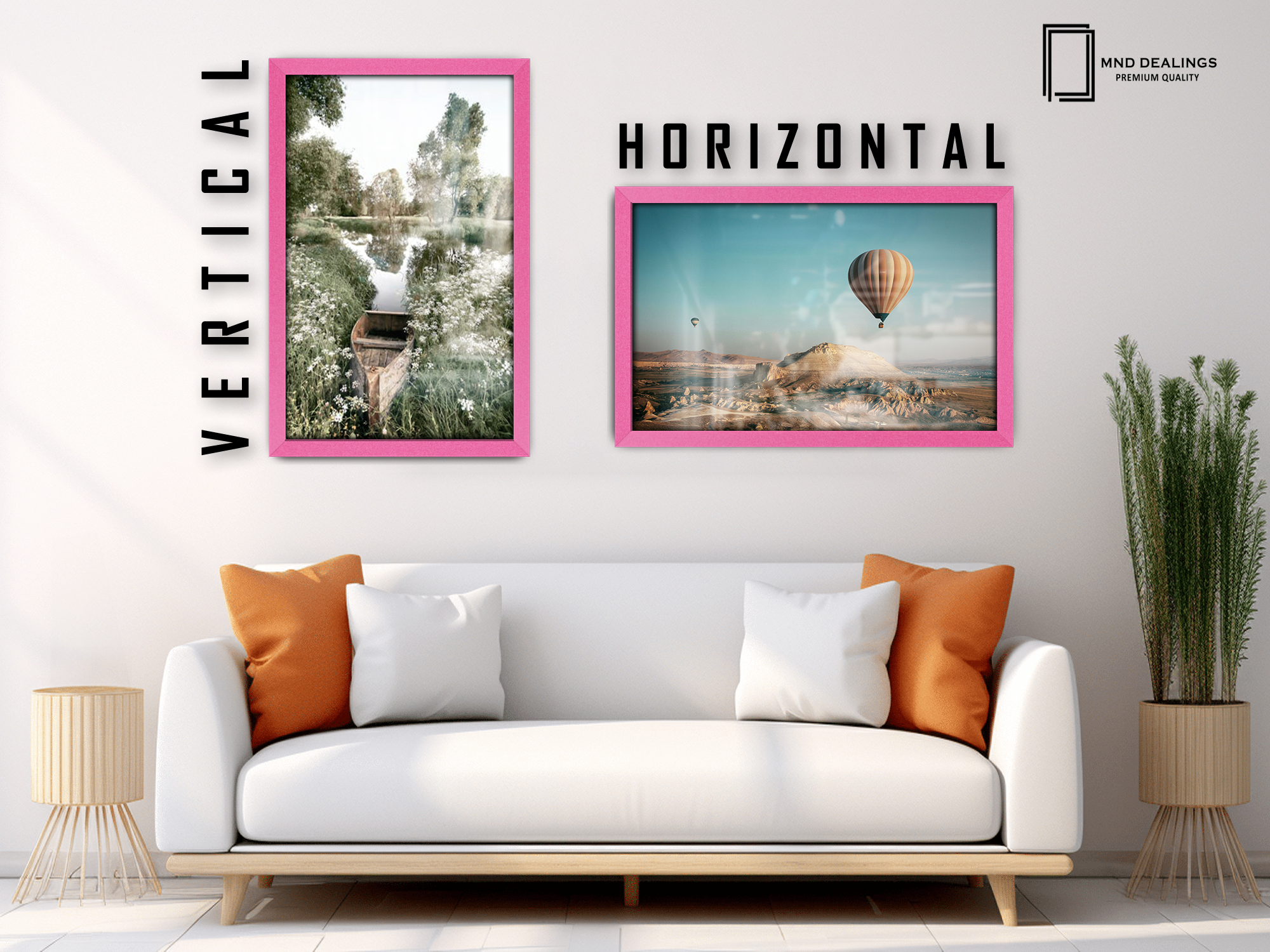 18 x 13 Inch / ( 45.72 x 33.02 CM ) Frames - MDF
