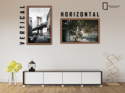 18 x 13 Inch / ( 45.72 x 33.02 CM )  |  Certificate Frames - MDF
 -  [ Walnut ]