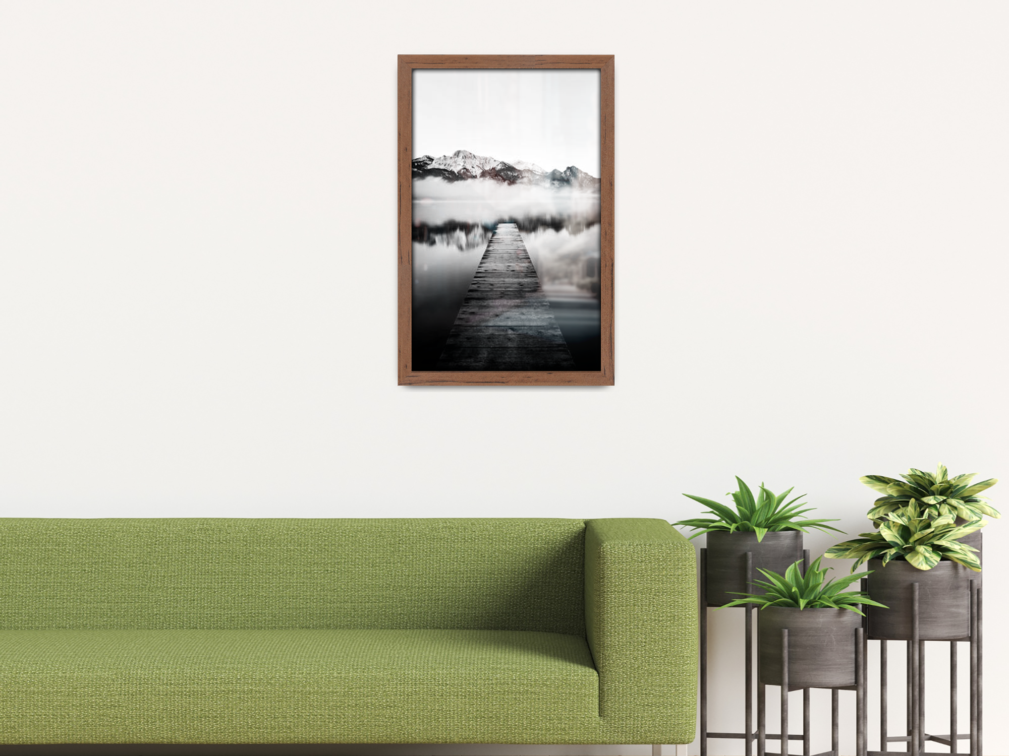 18 x 13 Inch / ( 45.72 x 33.02 CM )  |  Certificate Frames - MDF
 -  [ Walnut ]