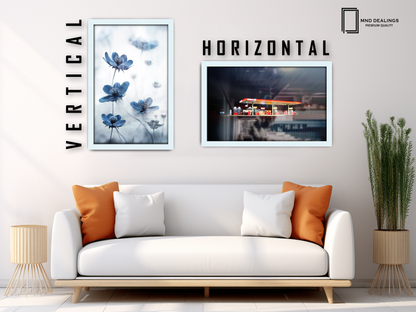 18 x 13 Inch / ( 45.72 x 33.02 CM )  |  Certificate Frames - MDF
 -  [ White ]