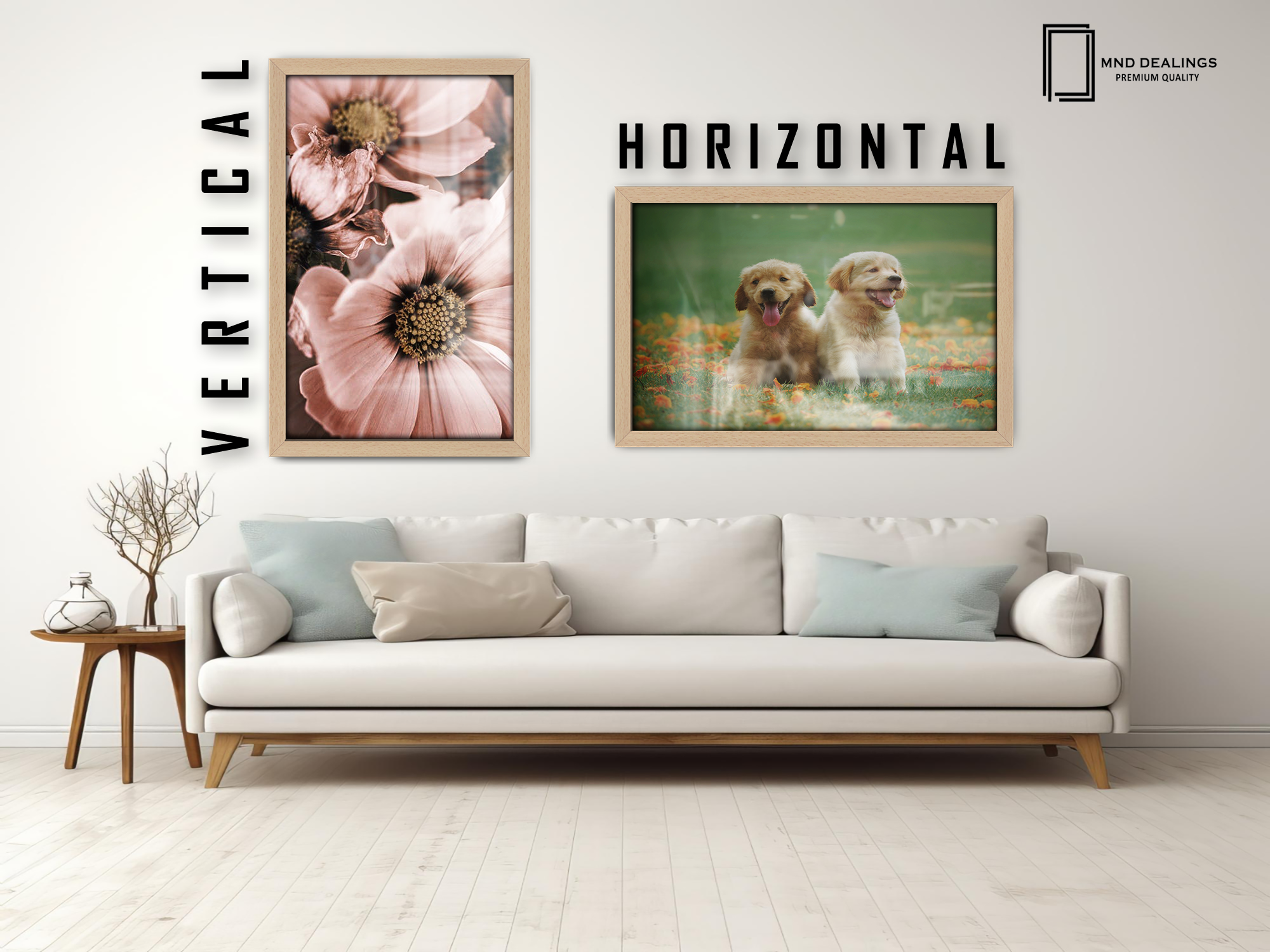 19 x 25 Inch / ( 48.26 x 63.5 CM )  |  Poster Frames - MDF
 -  [ Beech ]