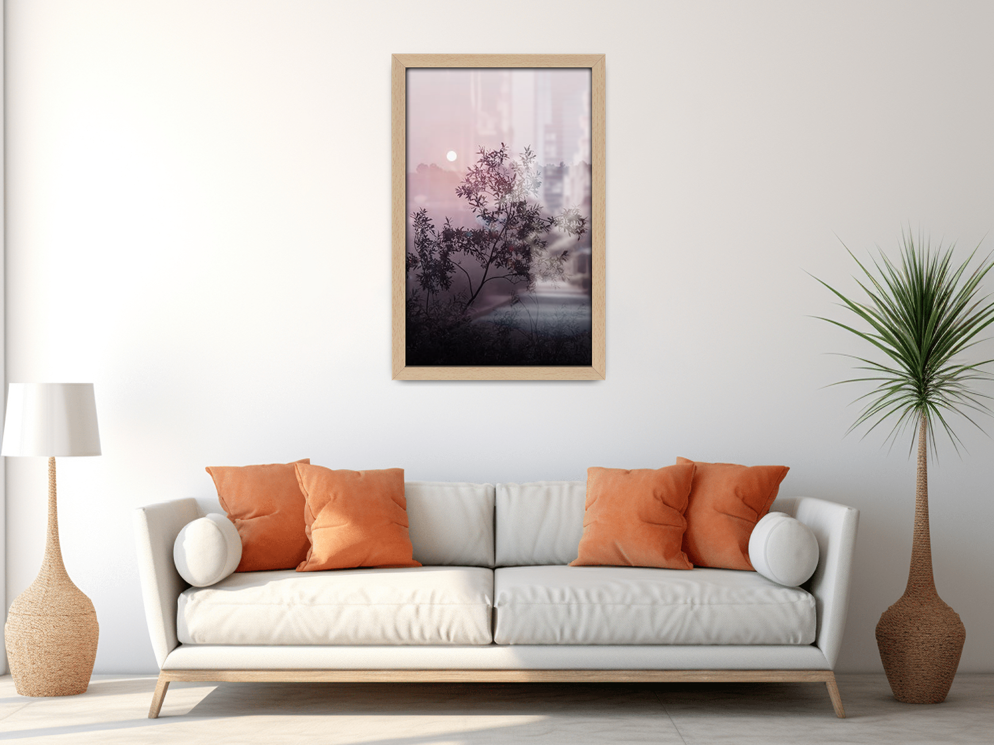 19 x 25 Inch / ( 48.26 x 63.5 CM )  |  Poster Frames - MDF
 -  [ Beech ]