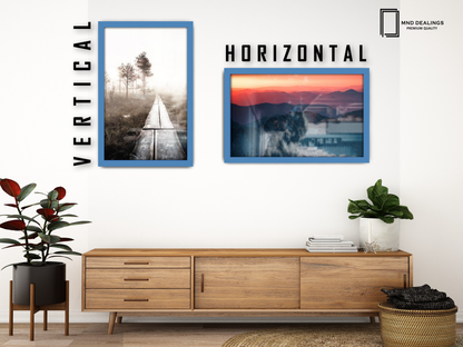 19 x 25 Inch / ( 48.26 x 63.5 CM )  |  Picture Frames - MDF
 -  [ Blue ]