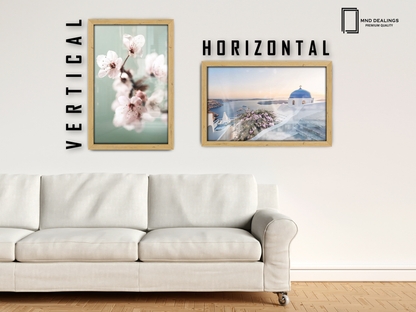 19 x 25 Inch / ( 48.26 x 63.5 CM )  |  Poster Frames - MDF
 -  [ Pine ]