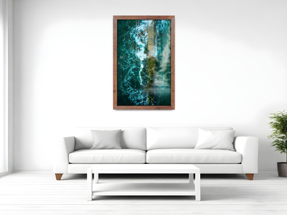 19 x 25 Inch / ( 48.26 x 63.5 CM )  |  Frames - MDF
 -  [ Rustic ]