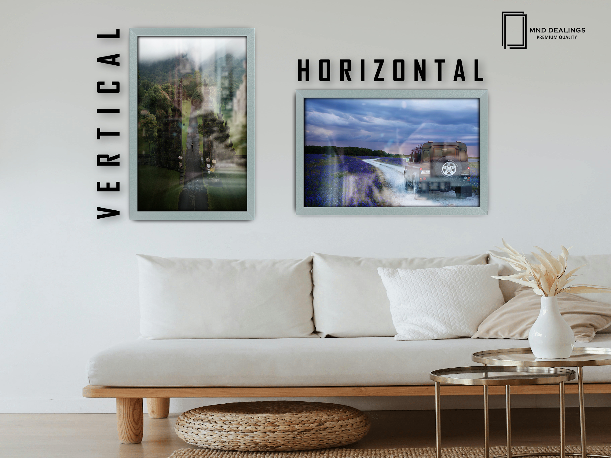 19 x 25 Inch / ( 48.26 x 63.5 CM )  |  Picture Frames - MDF
 -  [ Silver ]