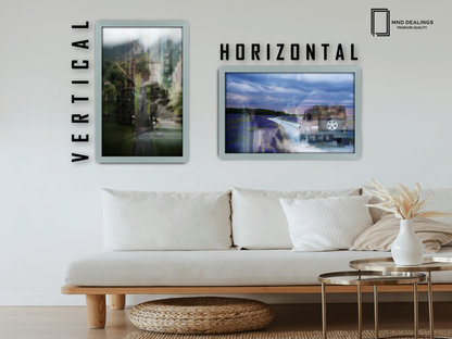 19 x 25 Inch / ( 48.26 x 63.5 CM )  |  Picture Frames - MDF
 -  [ Silver ]