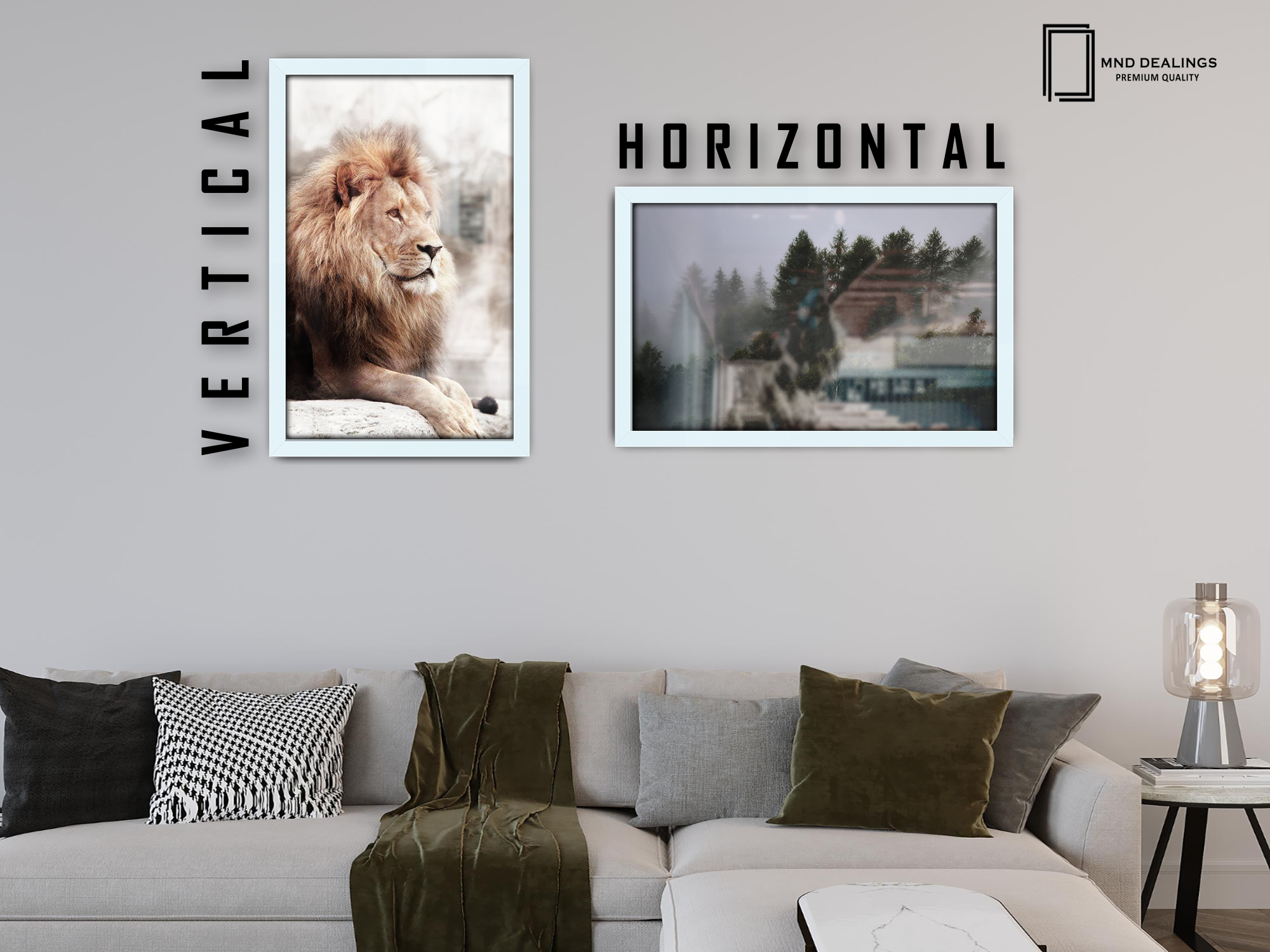 19 x 25 Inch / ( 48.26 x 63.5 CM ) Frames - MDF